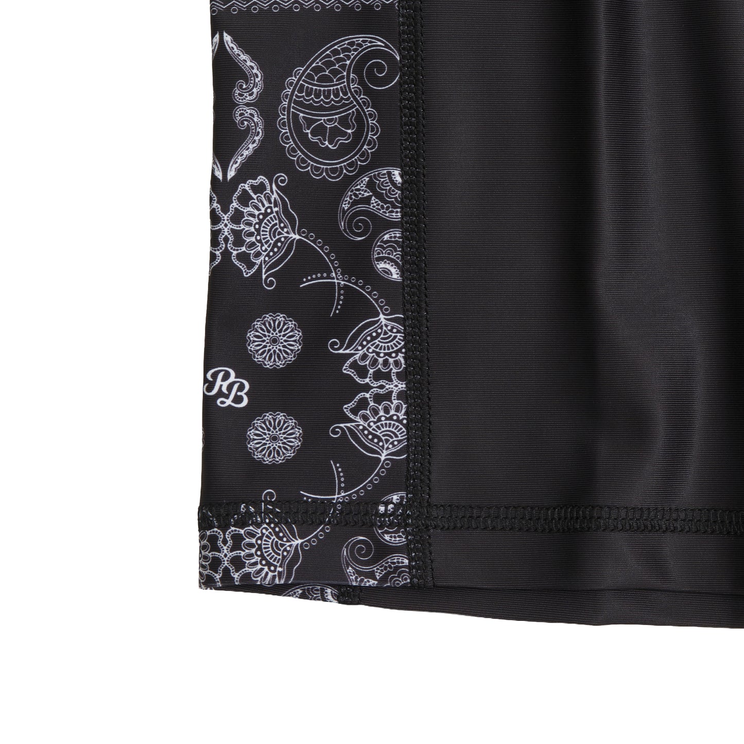 RBLS PAISLEY HALF RASH GUARD