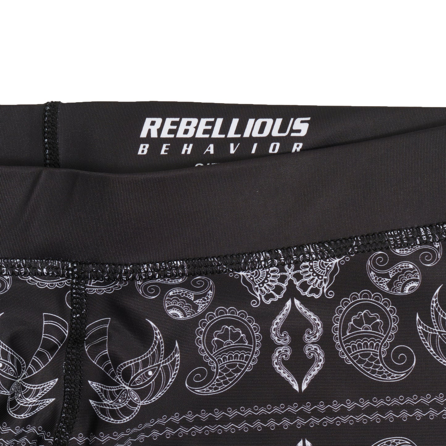 RBLS PAISLEY HALF SPATS