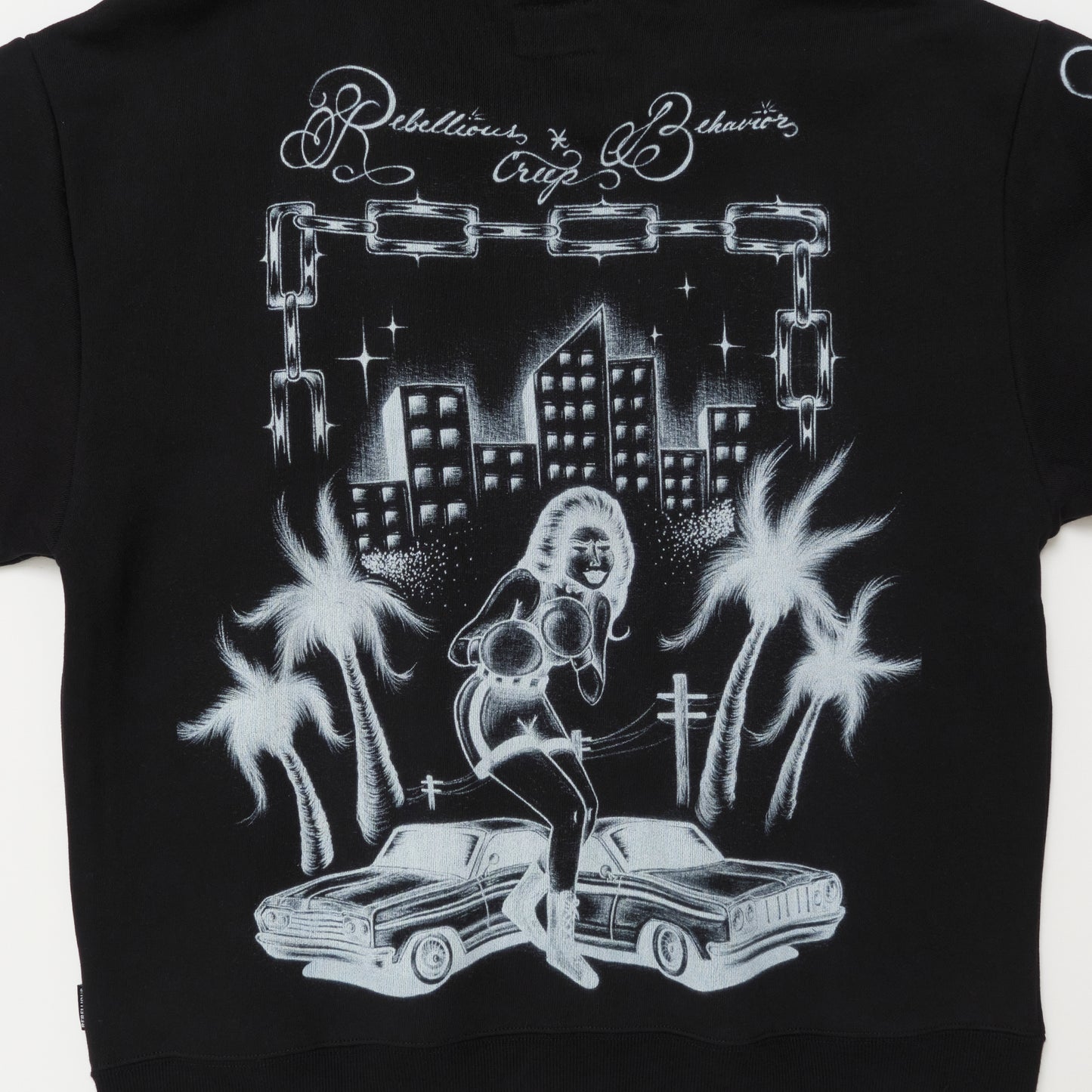 CREEP x RBLS FULLZIP SWEAT HOODIE