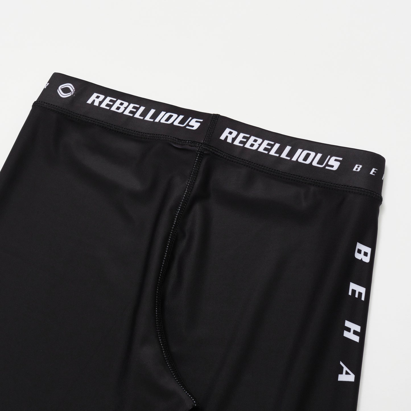 RBLS SPCS LOGO HALF SPATS BK