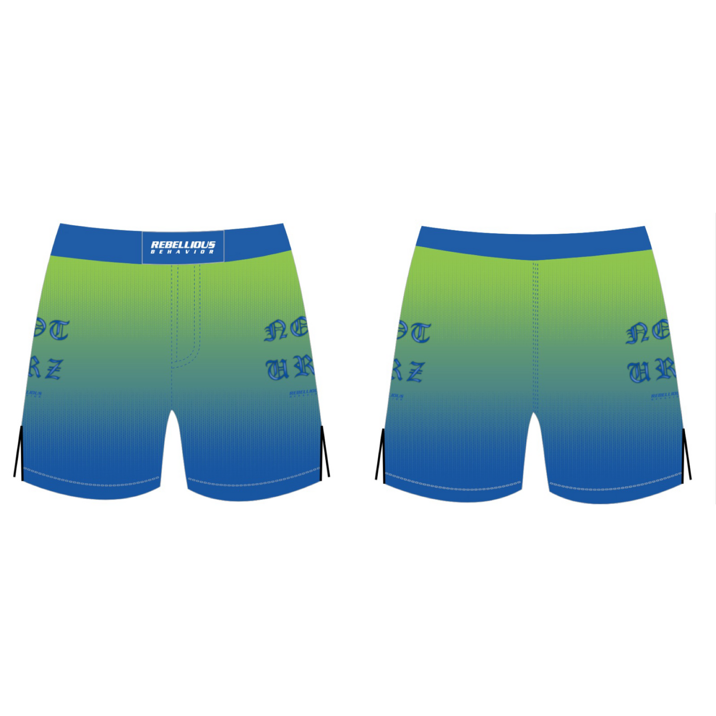 【PRE ORDER】NOT URZ × RBLS FIGHT SHORTS