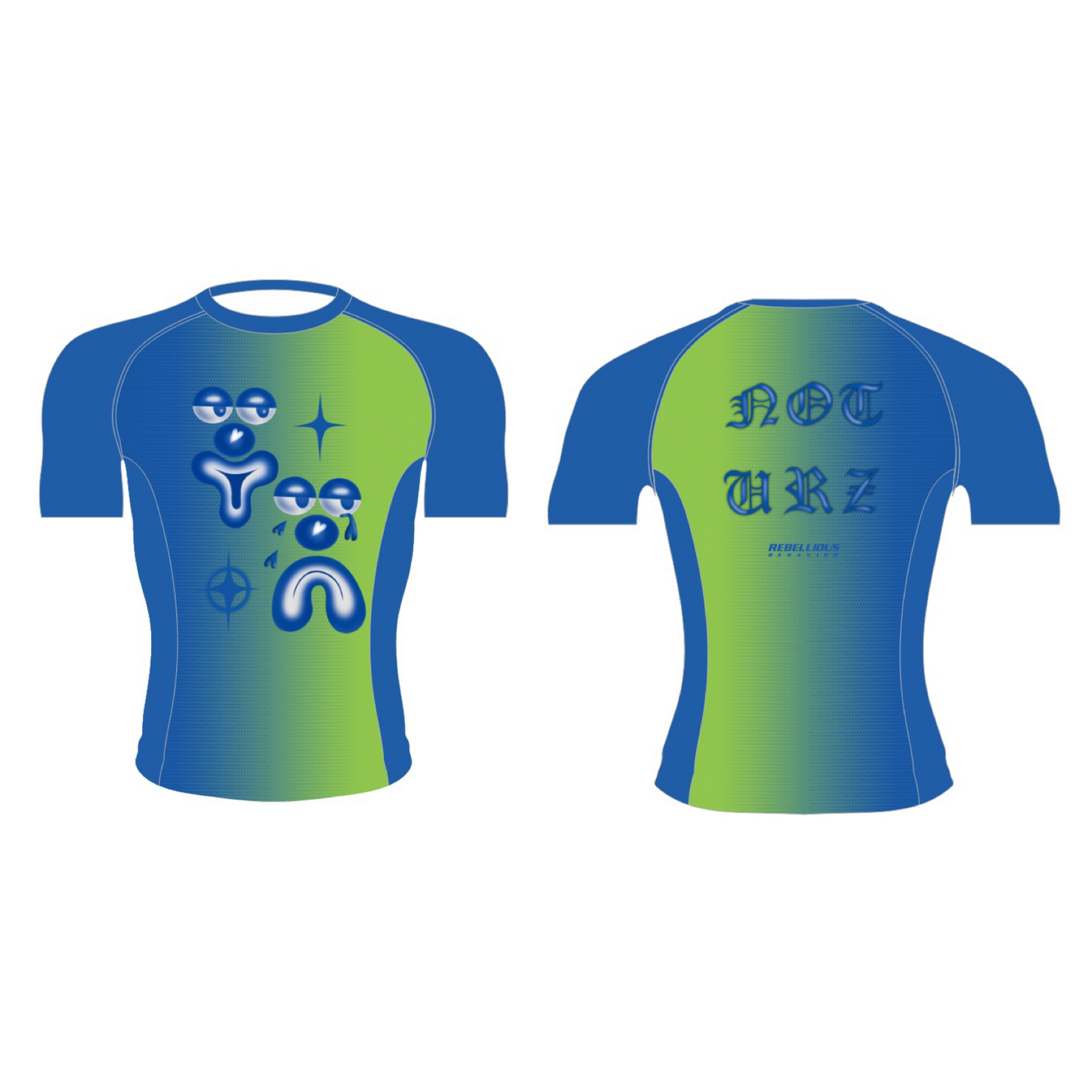 【PRE ORDER】NOT URZ × RBLS HALF RASH GUARD