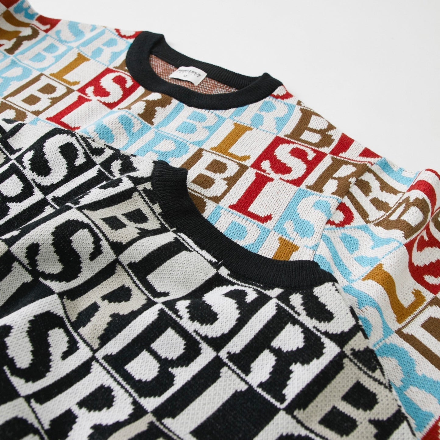 RBLS WHOLE PATTERN SWEATER