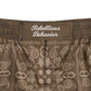 RBLS PAISLEY FIGHT SHORTS