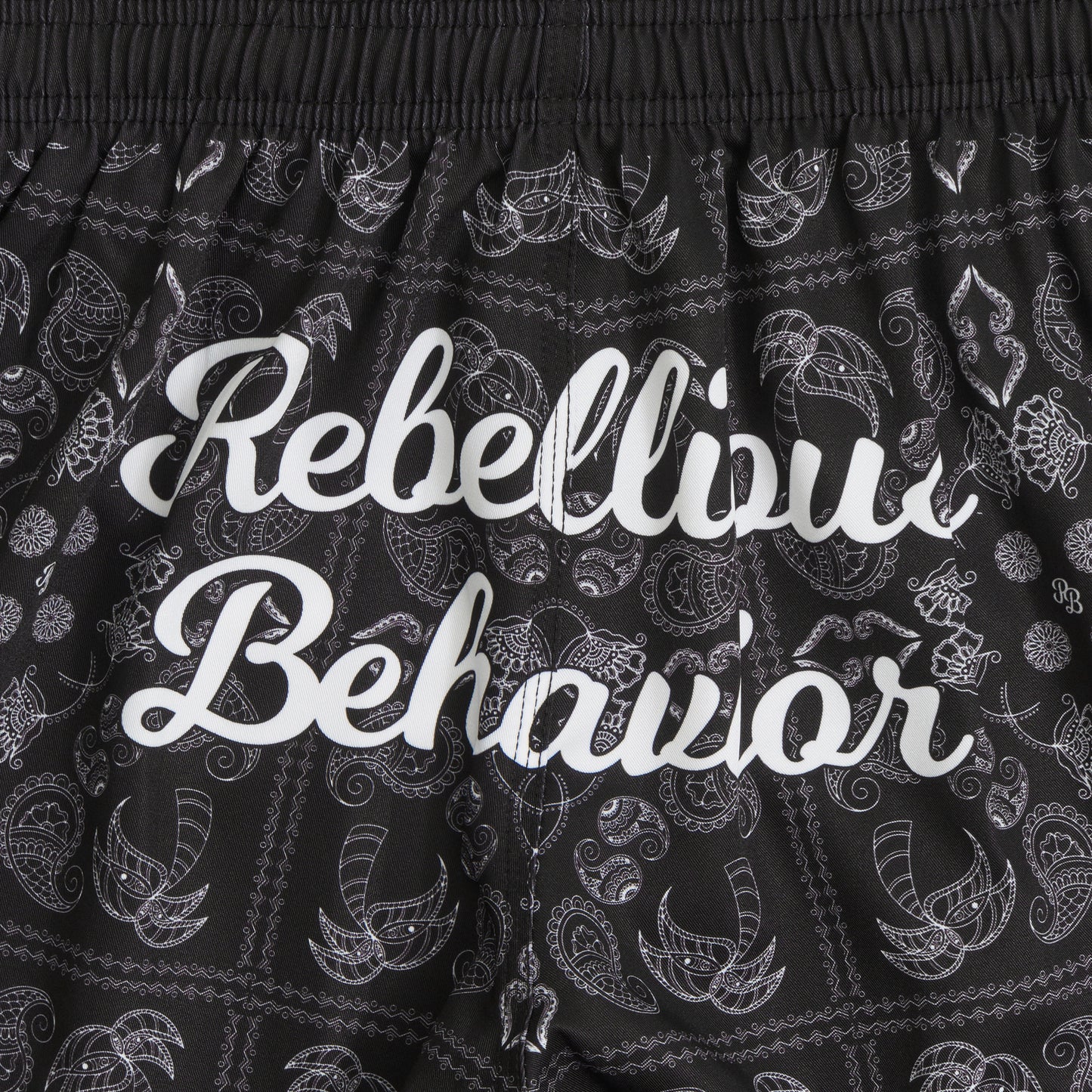 RBLS PAISLEY FIGHT SHORTS