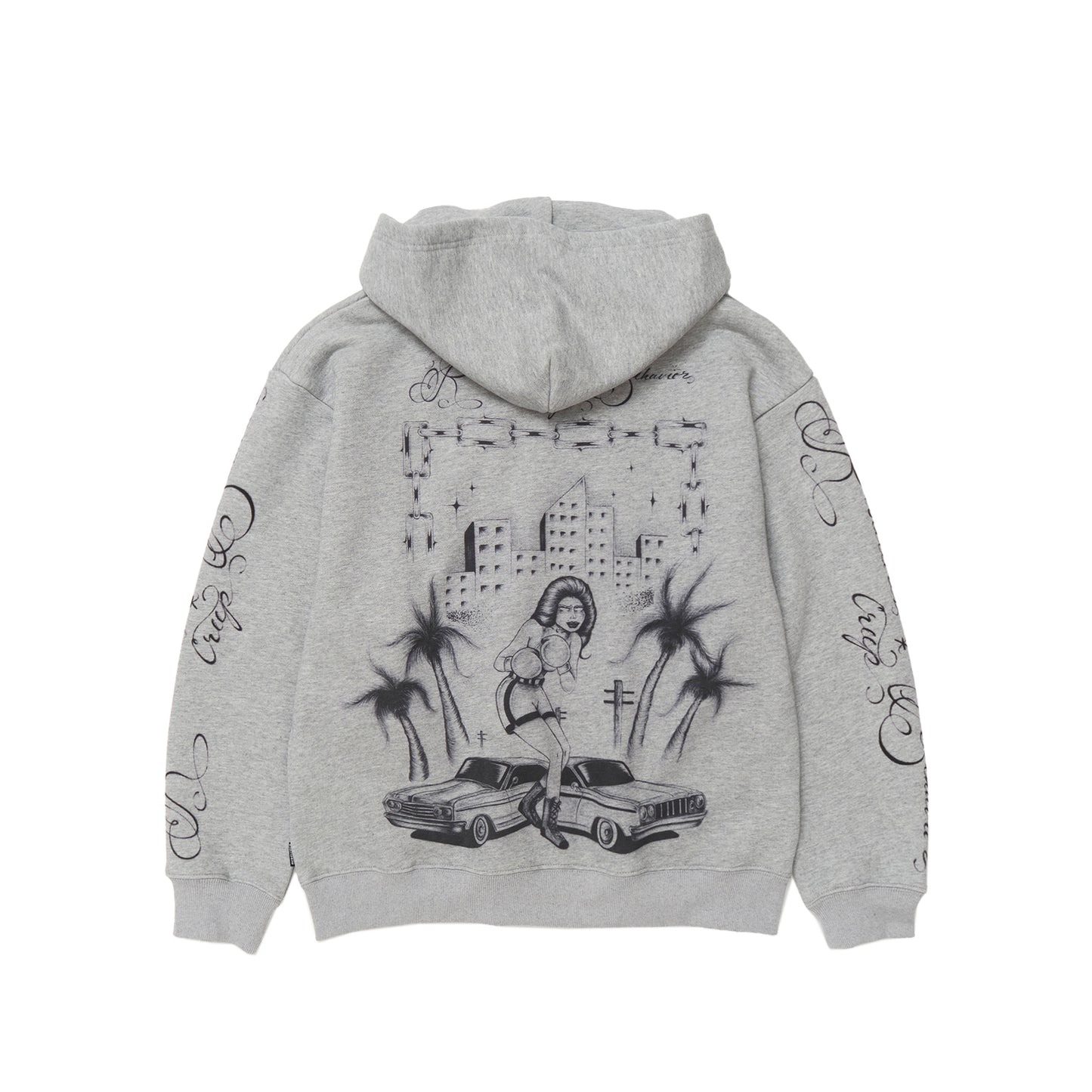 CREEP x RBLS FULLZIP SWEAT HOODIE