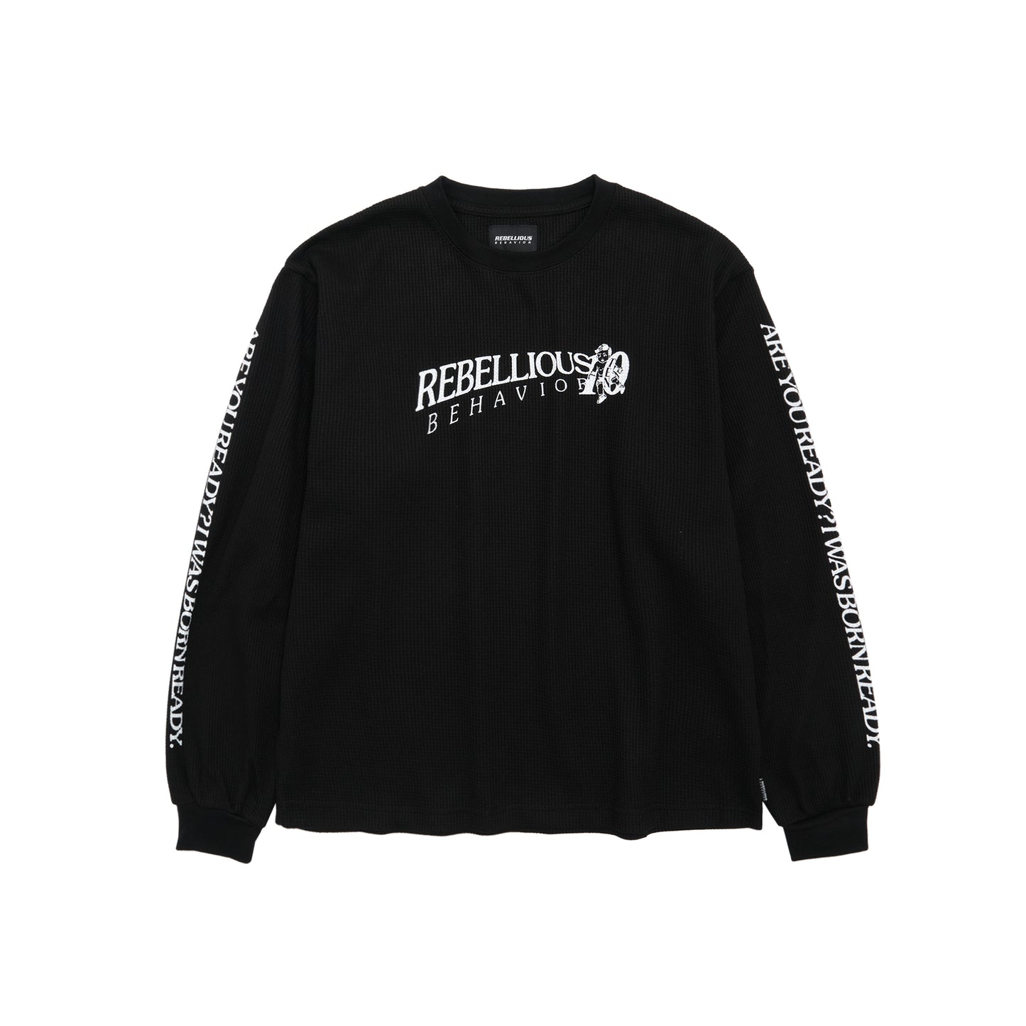 10ANV RB BOY WAFFLE L/S TEE