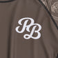 RBLS PAISLEY HALF RASH GUARD