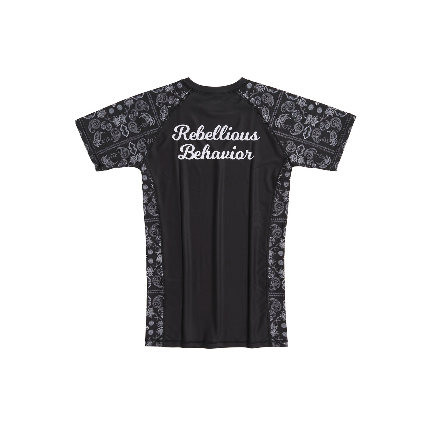 RBLS PAISLEY HALF RASH GUARD