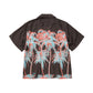 RBLS OG TEXTILE PALM TREE OPEN COLLAR SHIRT