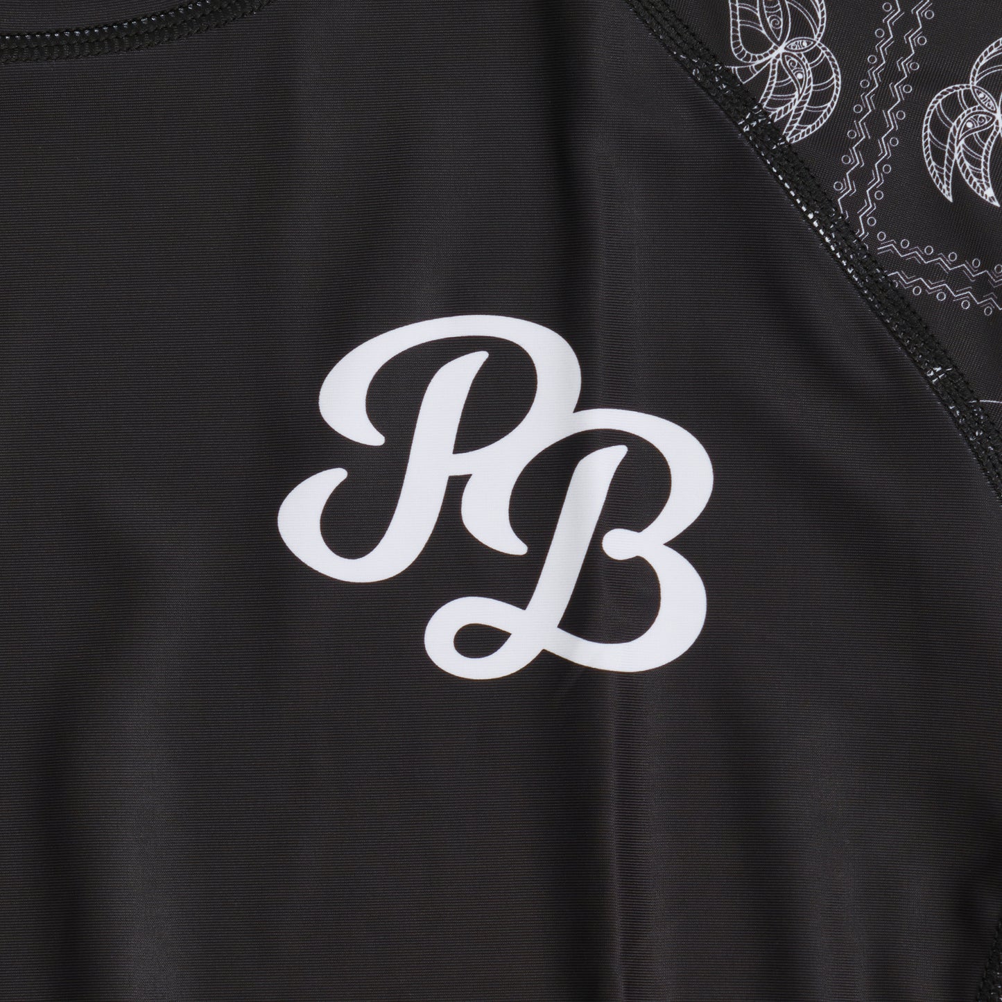 RBLS PAISLEY HALF RASH GUARD