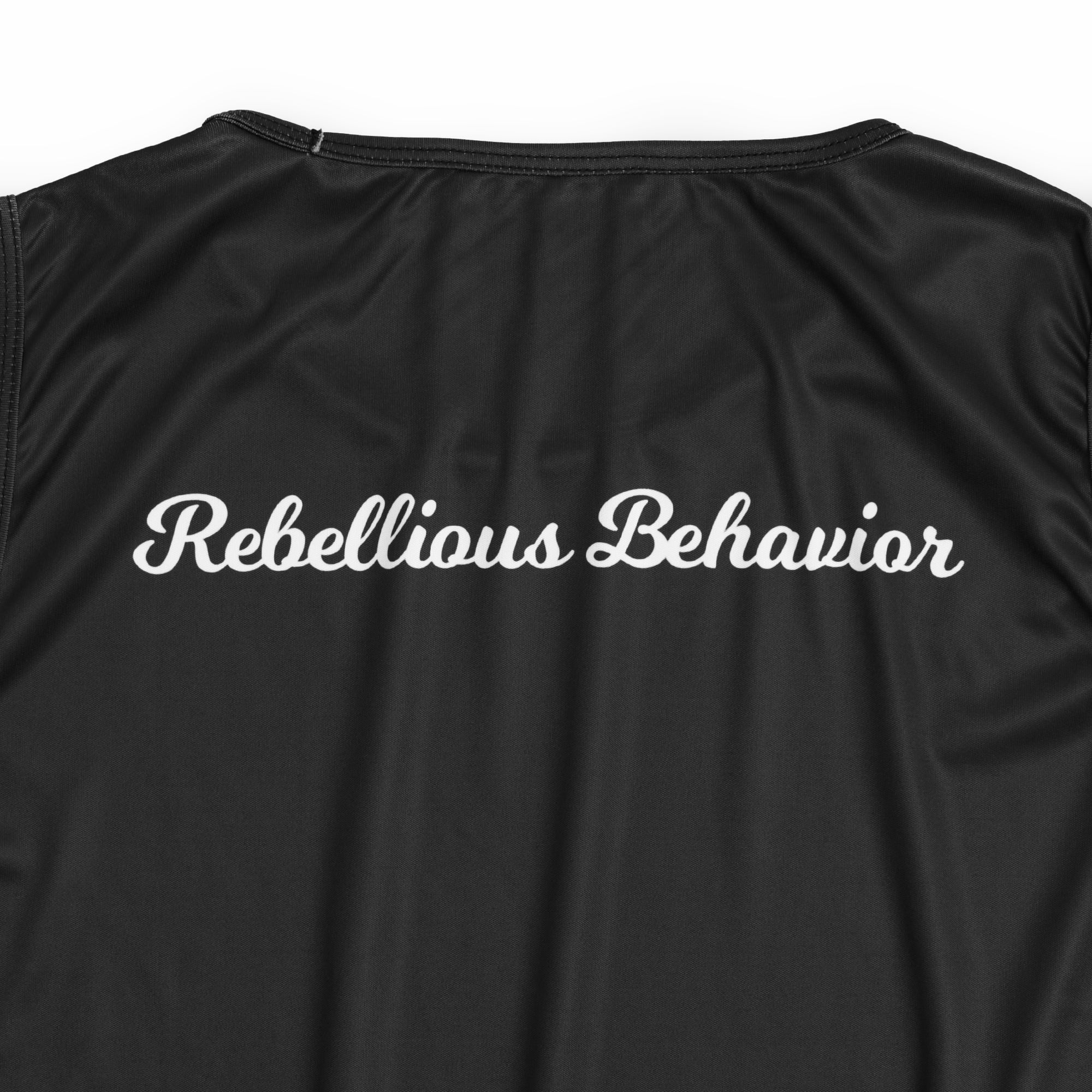 RBLS PAISLEY DRY N/S TEE – REBELLIOUS BEHAVIOR