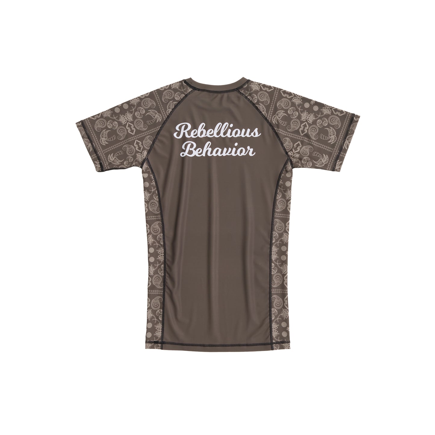 RBLS PAISLEY HALF RASH GUARD