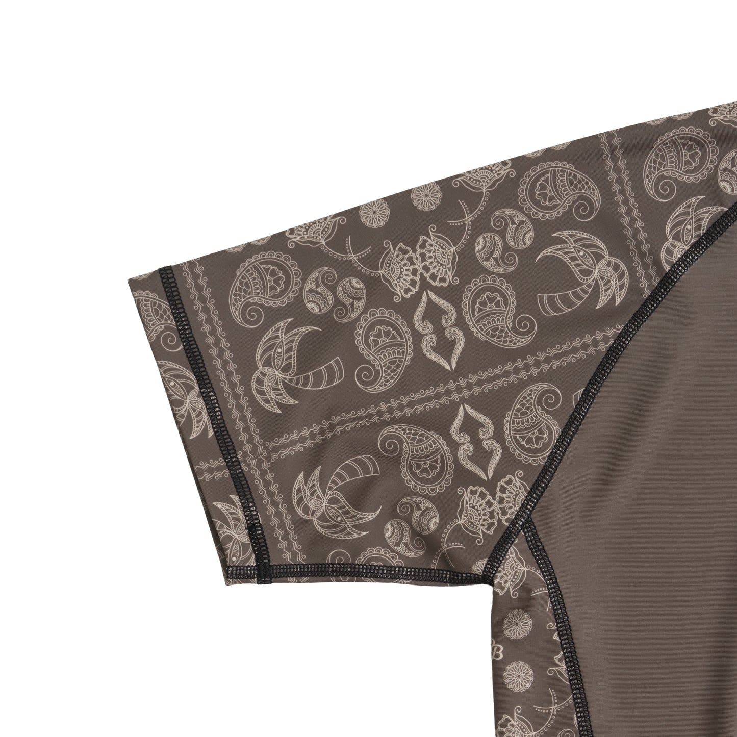 RBLS PAISLEY HALF RASH GUARD