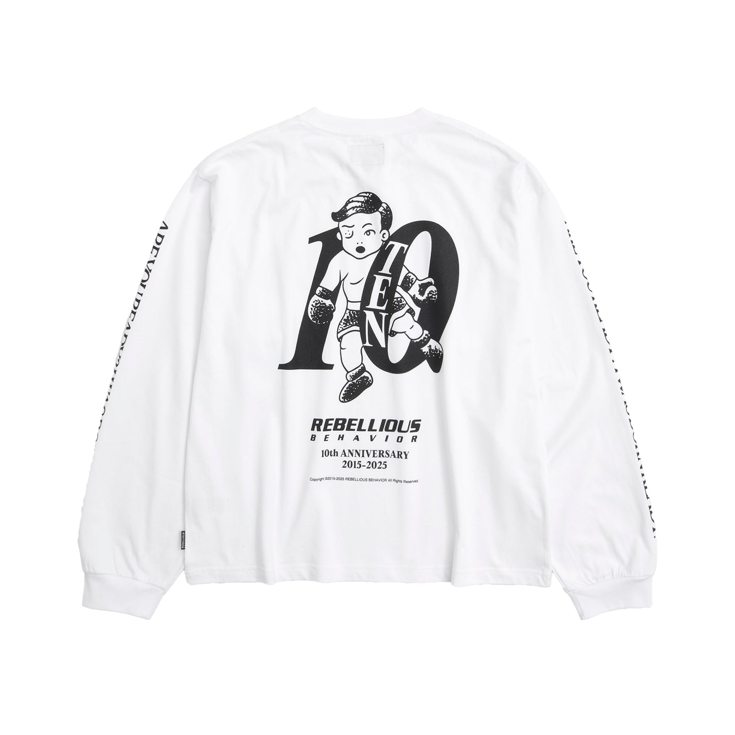 RBLS 10ANV RB BOY L/S TEE