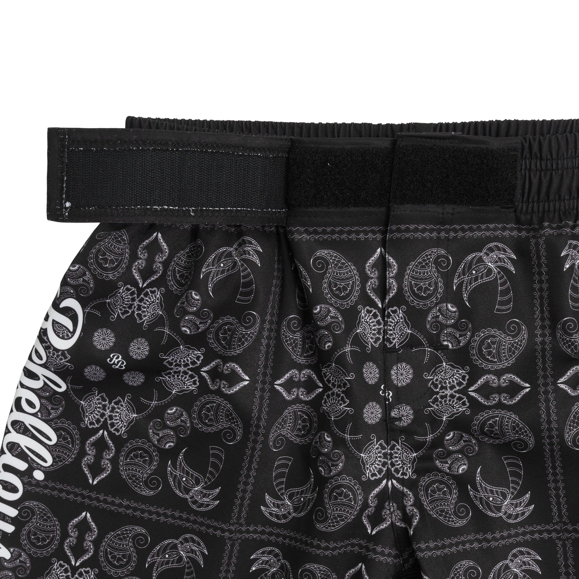 RBLS PAISLEY FIGHT SHORTS – REBELLIOUS BEHAVIOR