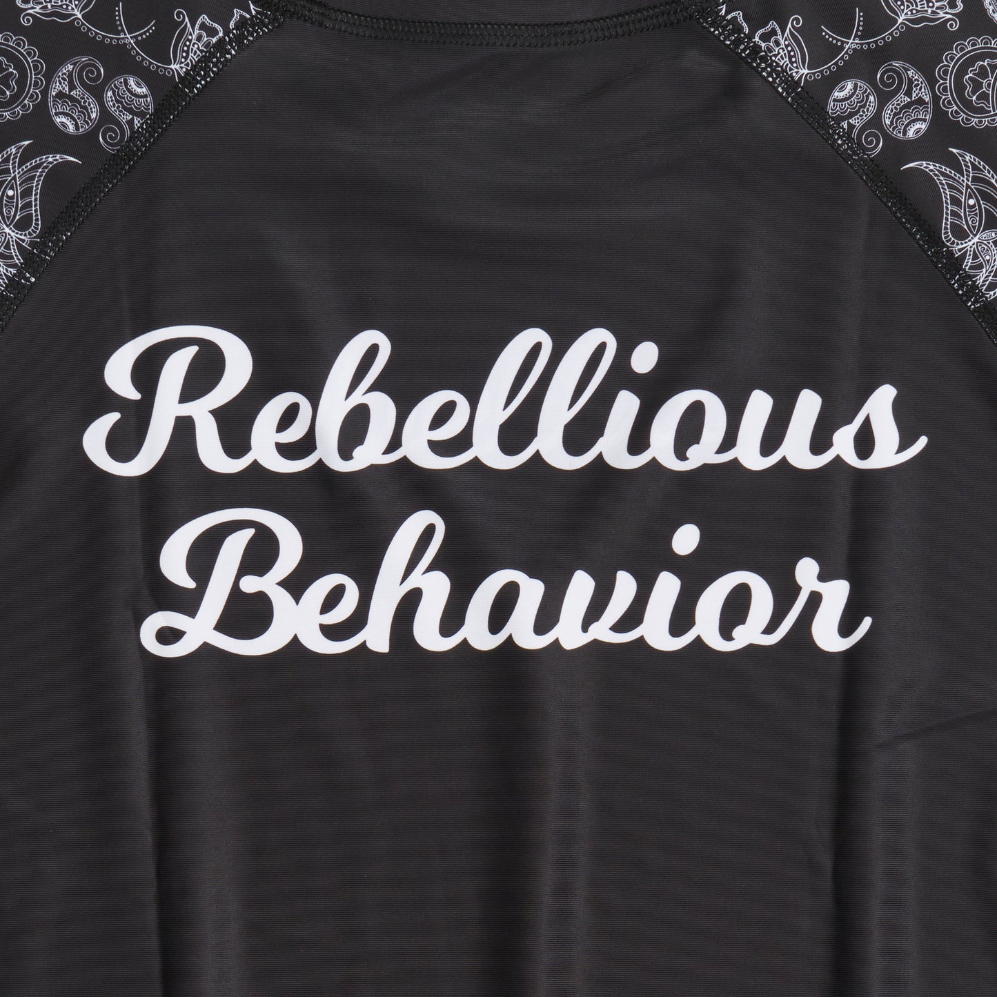 RBLS PAISLEY HALF RASH GUARD