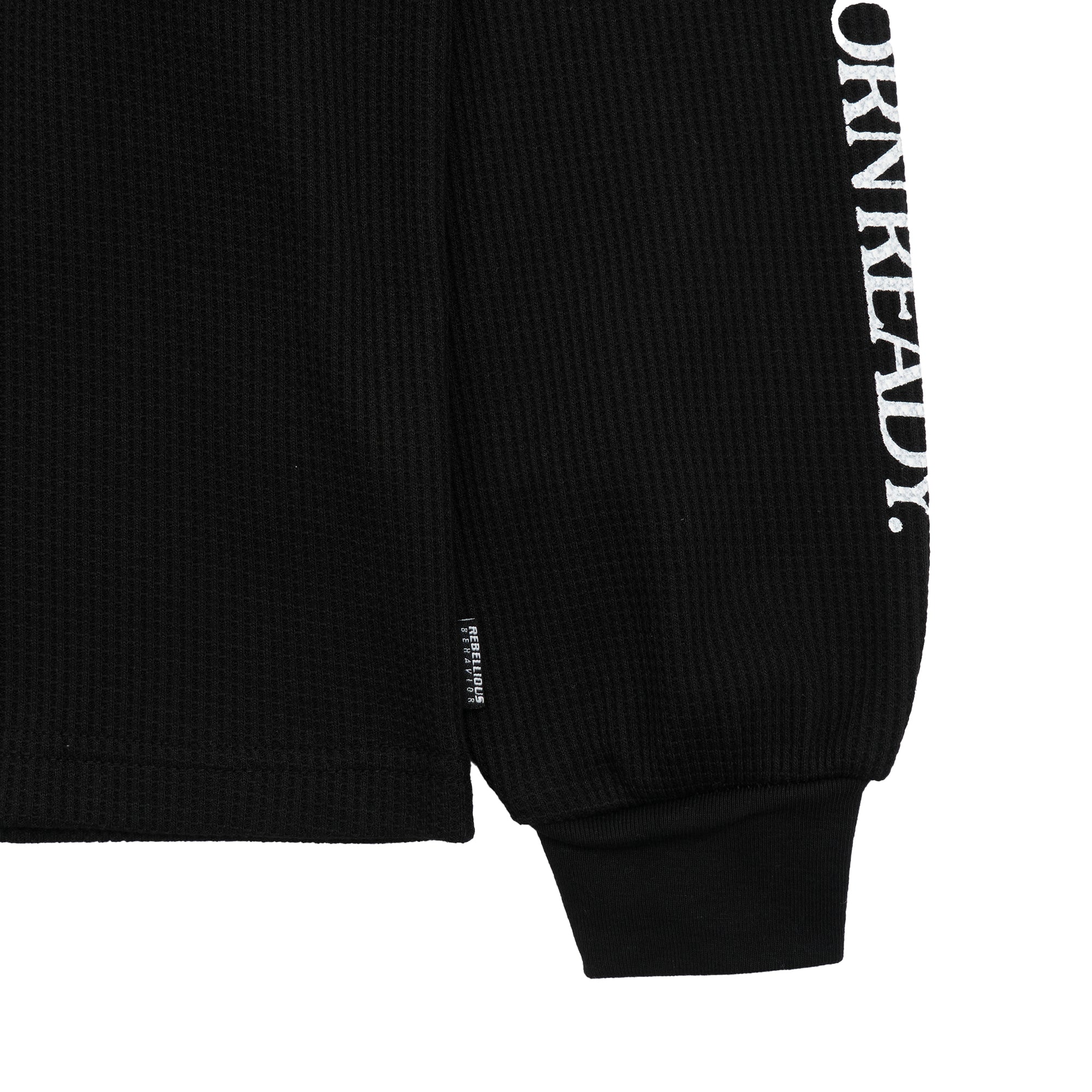 10ANV RB BOY WAFFLE L/S TEE – REBELLIOUS BEHAVIOR