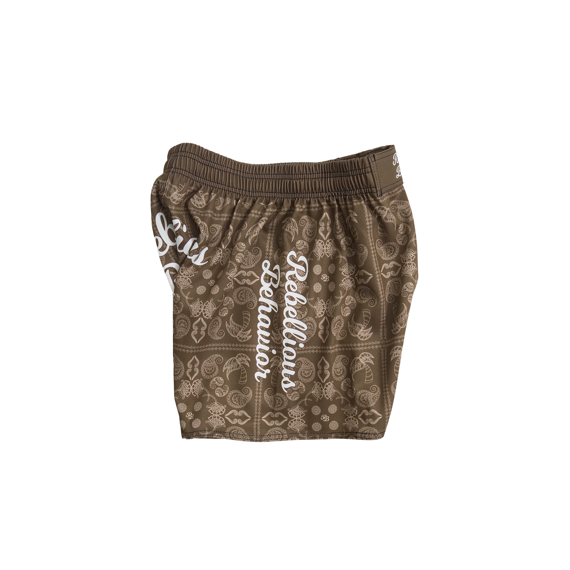 RBLS PAISLEY FIGHT SHORTS – REBELLIOUS BEHAVIOR