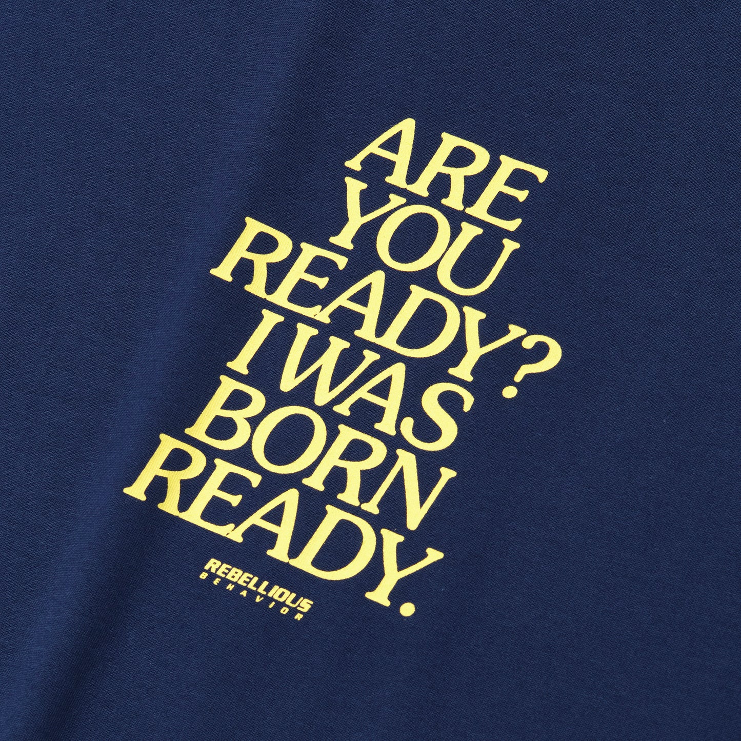 ARE YOU READY? TEE