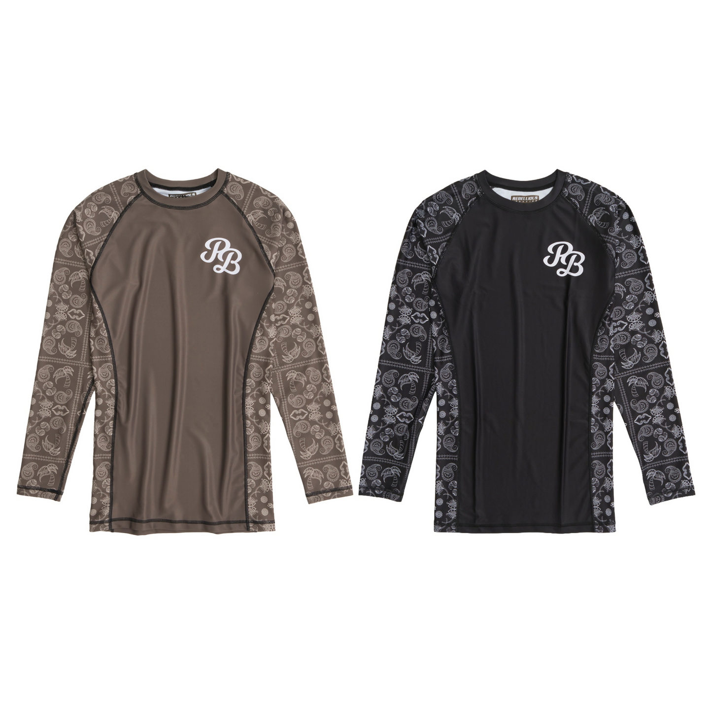 RBLS PAISLEY LONG RASH GUARD