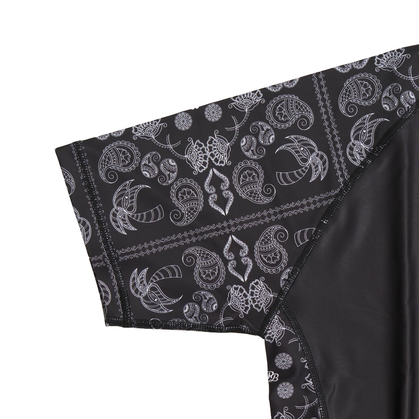 RBLS PAISLEY HALF RASH GUARD