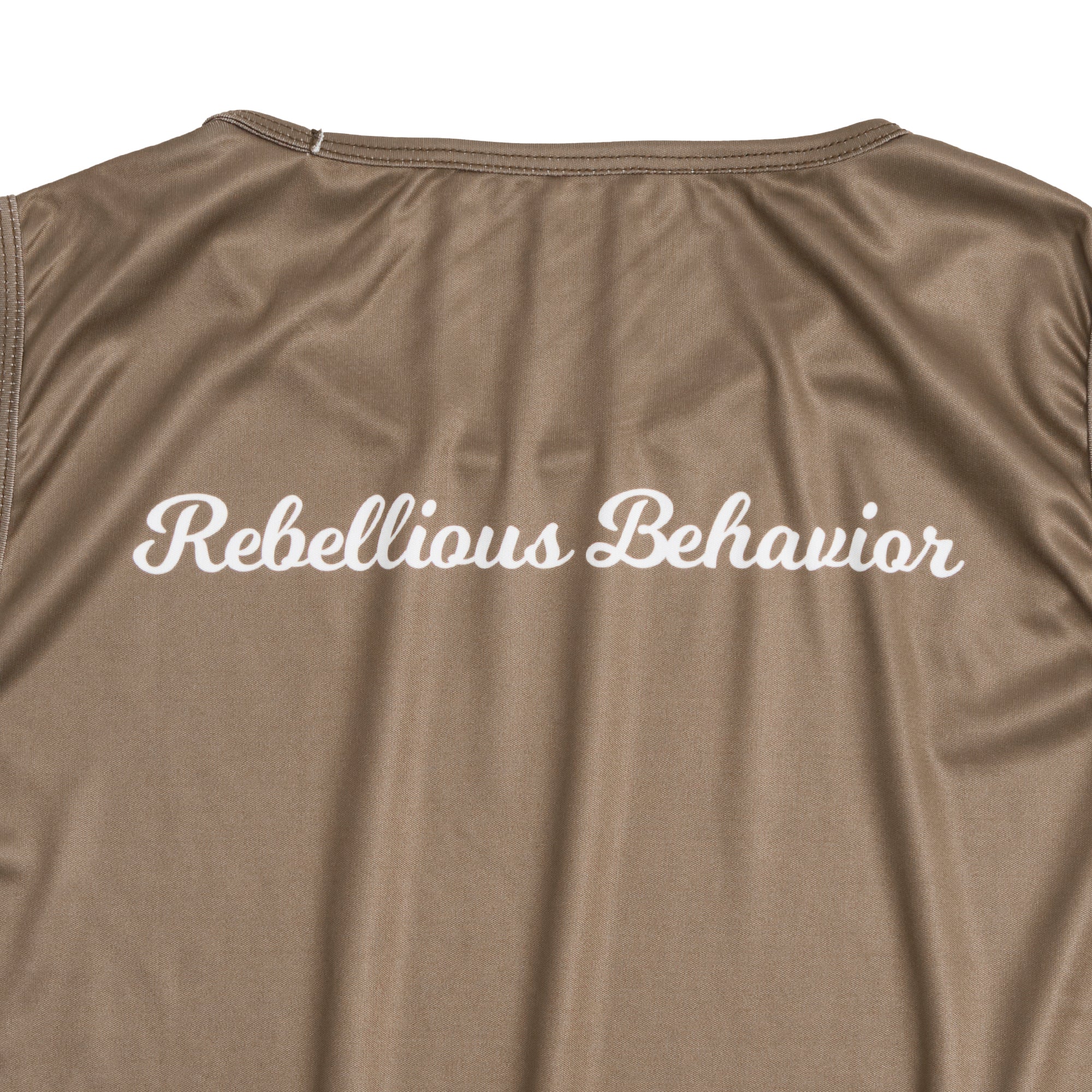 RBLS PAISLEY DRY N/S TEE – REBELLIOUS BEHAVIOR