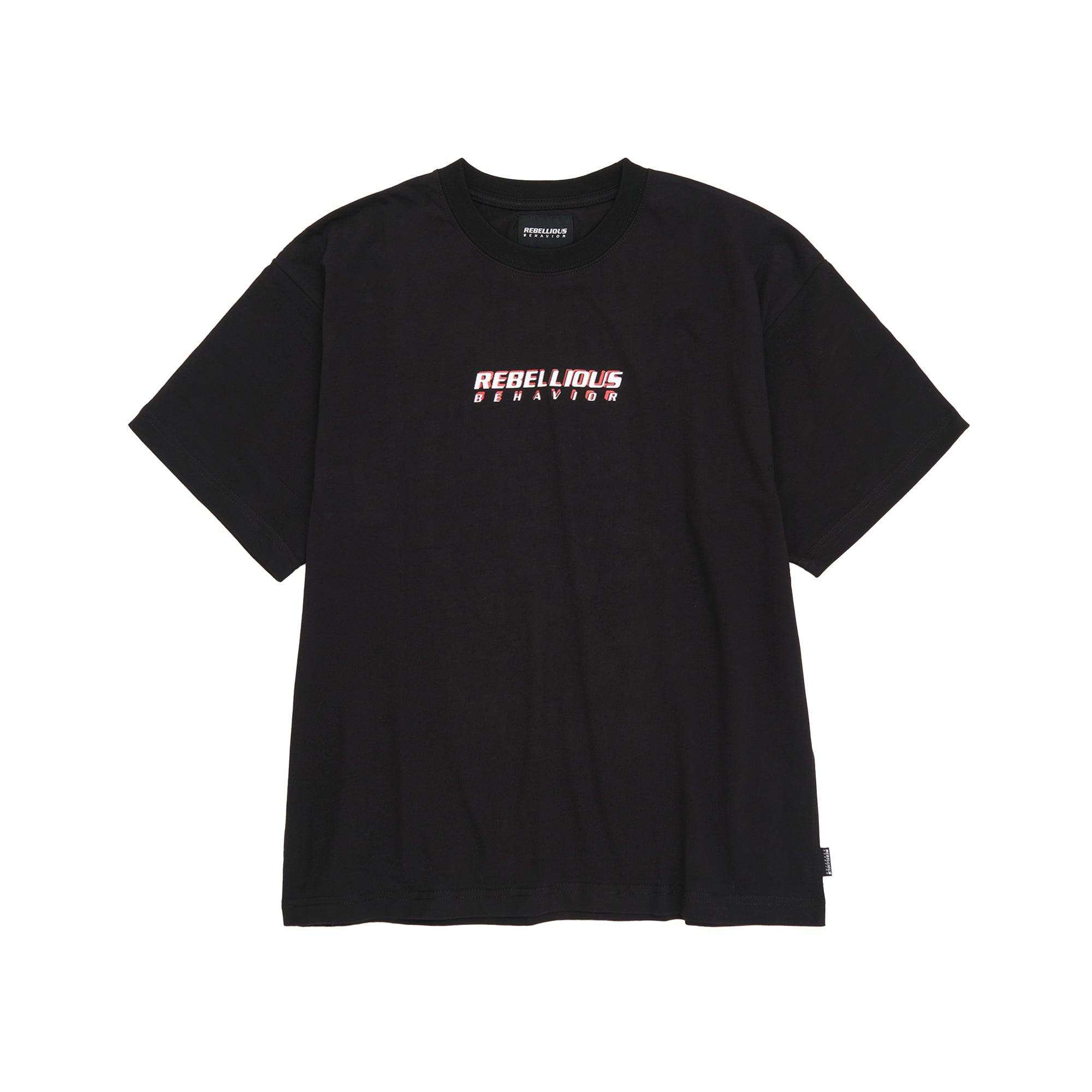 REBELLIOUS BEHAVIOR Tシャツショートスパッツセット Lサイズ REBELLIOUS BEHAVIOR Tシャツショートスパッツセット Lサイズ