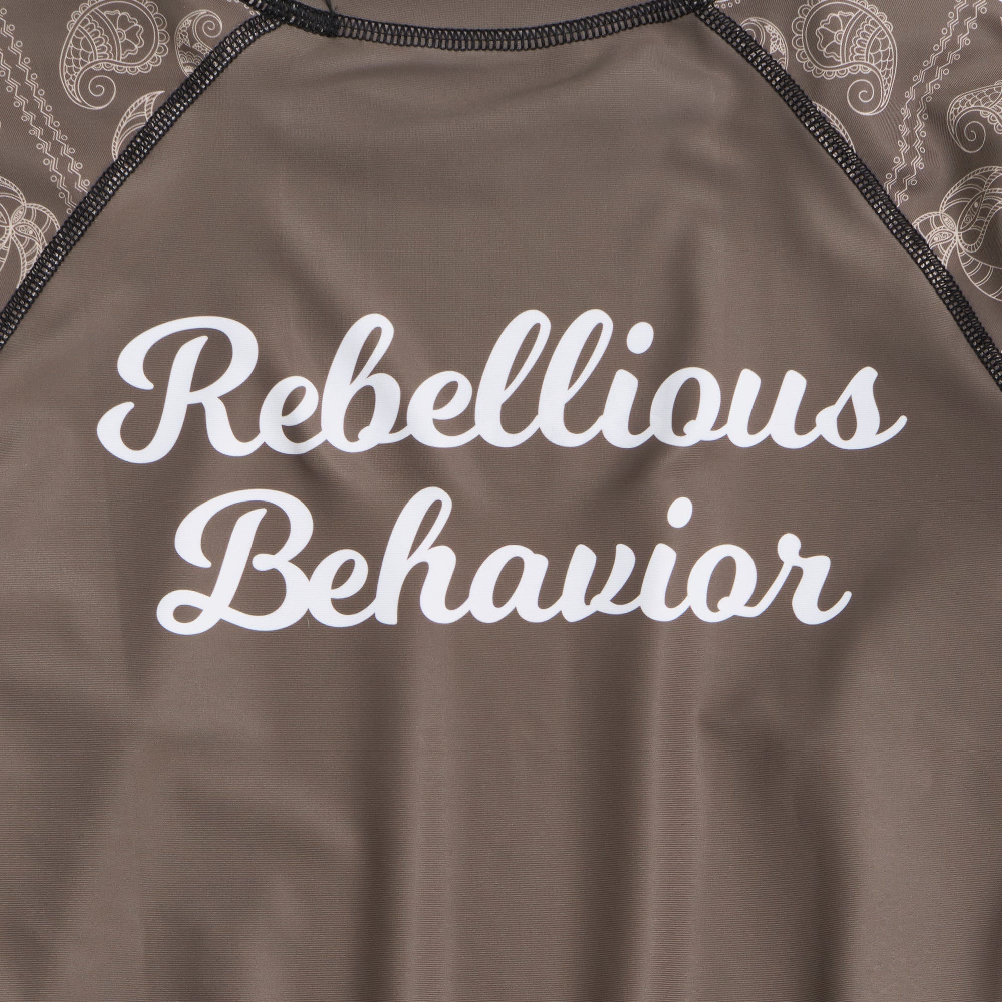 RBLS PAISLEY LONG RASH GUARD – REBELLIOUS BEHAVIOR