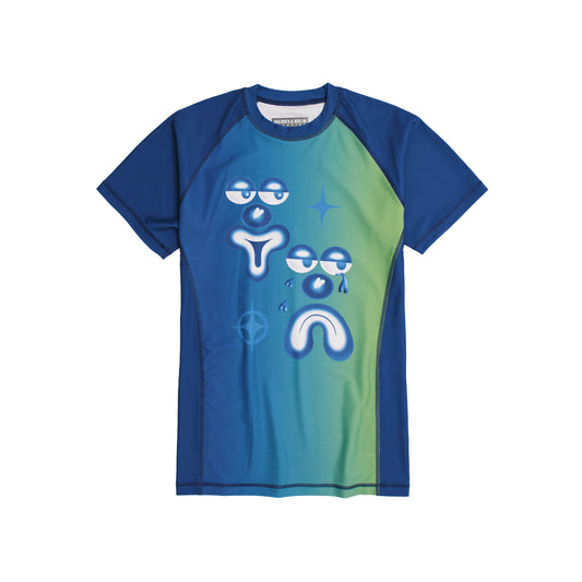 NOT URZ × RBLS HALF RASH GUARD